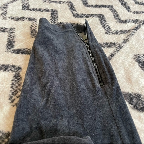 Athleta velour zipper ankle jogger pants - Picture 6 of 7